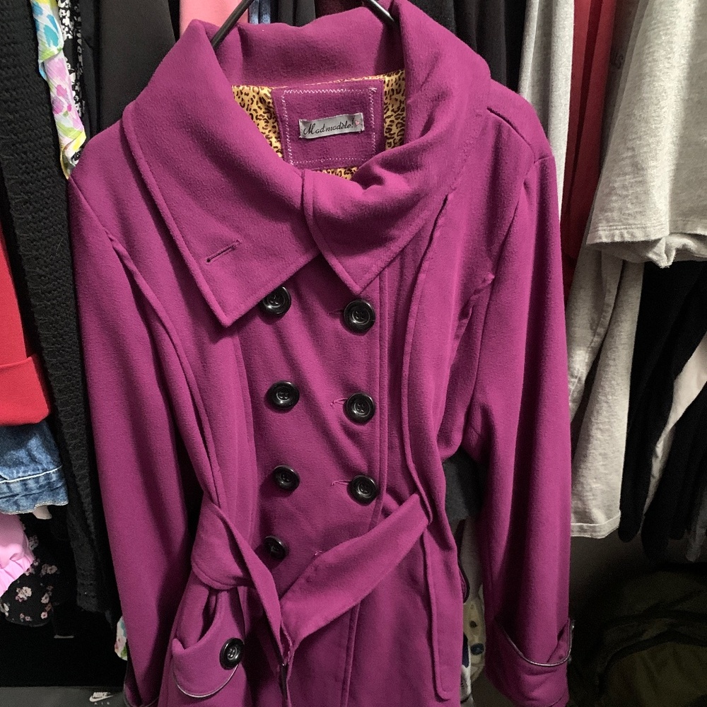 Purple coat
